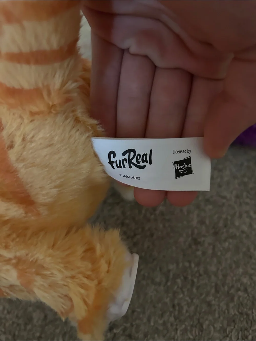 Furreal soft orange